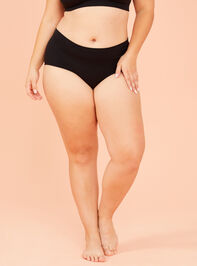 Seamless Ribbed Hipster Undie Detail 3 - TULLABEE