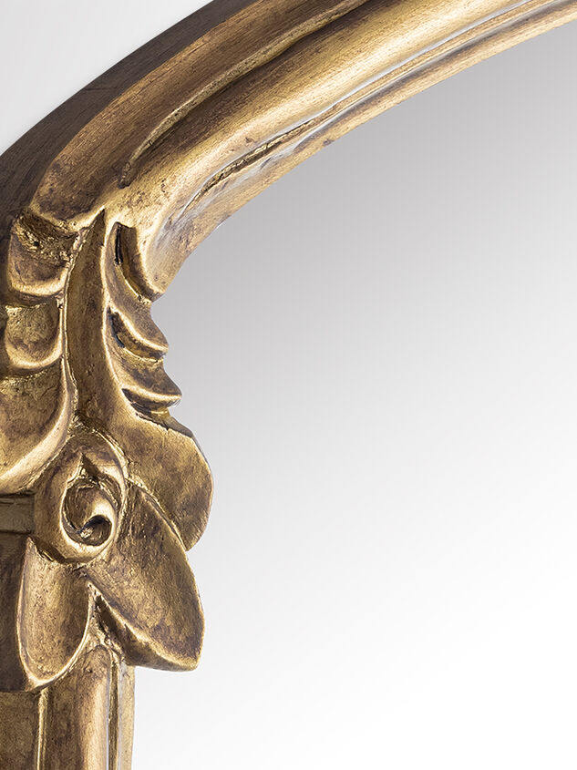 Amelie Gilded Wood Mirror Detail 4 - TULLABEE