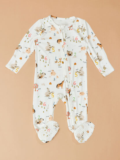 Farm Sounds Footie - TULLABEE