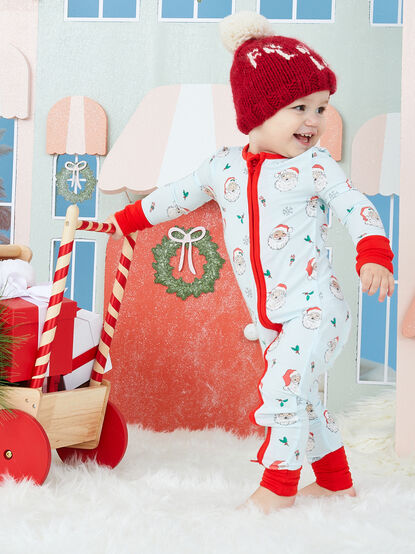 Vintage Santa Ruffle Sleeper - TULLABEE