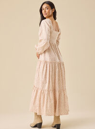 Nora Tiered Mama Dress Detail 5 - TULLABEE