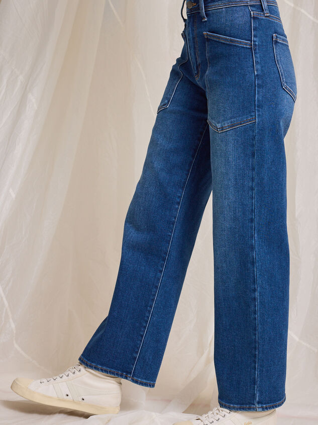 Stacey High Rise Jeans Detail 4 - TULLABEE