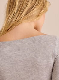 Studio Style Boat Neck Top Detail 5 - TULLABEE