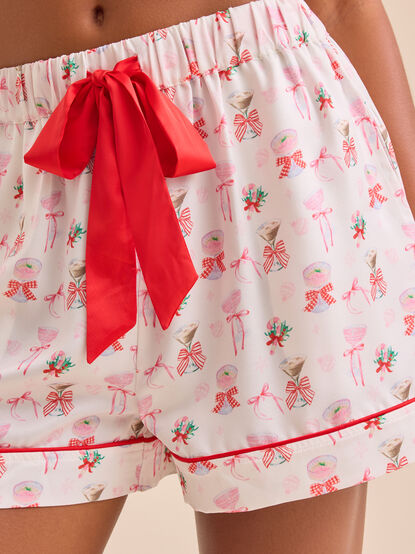 Merry Martini Lounge Shorts - TULLABEE