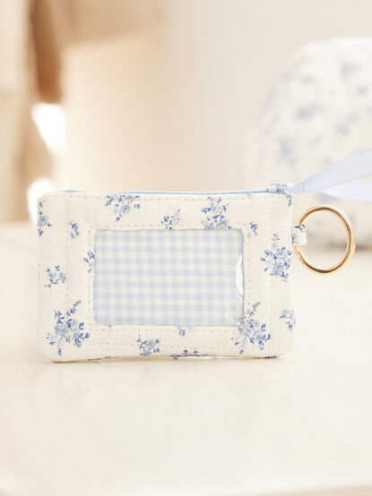 Floral Keychain Wallet - TULLABEE
