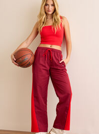 Relaxed Route Wide Leg Pants Detail 5 - TULLABEE