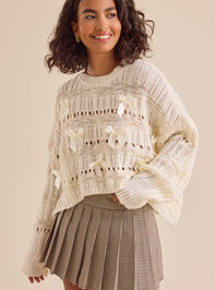 Paiton Plaid Cheer Skirt Detail 2 - TULLABEE