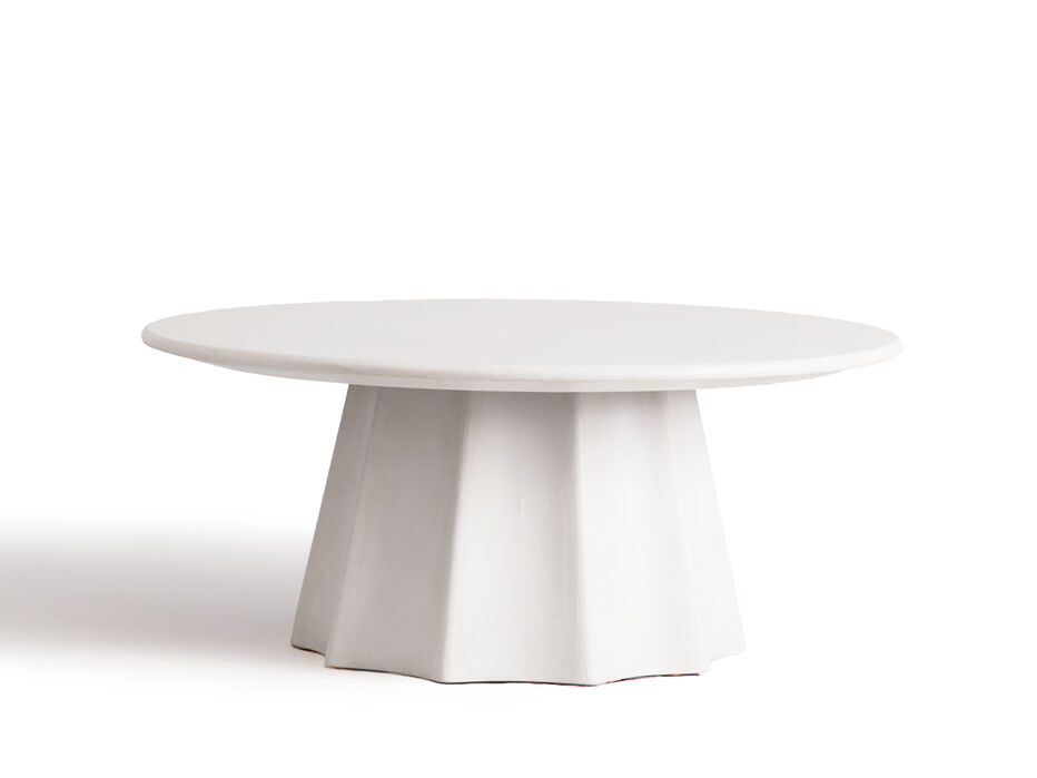 Skyler Cement Coffee Table - TULLABEE - 