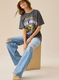 Vikings Oversized Tee Detail 2 - TULLABEE