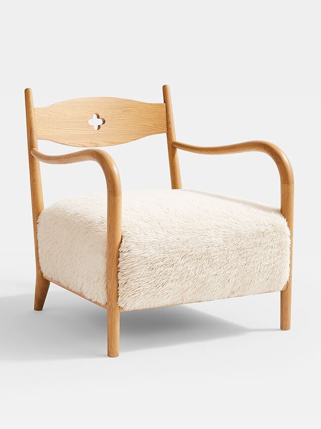 Hayden Lounge Oak Chair Detail 4 - TULLABEE