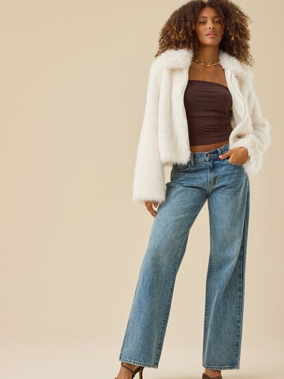 Giselle Sherpa Jacket - TULLABEE