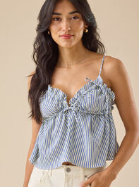 Jess Gingham Ruffle Top - TULLABEE