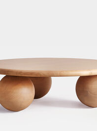 Kylie Wood Coffee Table Detail 3 - TULLABEE