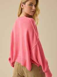 Cam Boxy Sweater Detail 4 - TULLABEE