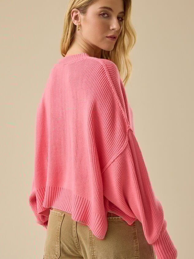 Cam Boxy Sweater Detail 4 - TULLABEE