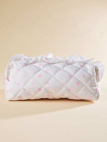 Frosted Flurries Makeup Bag - TULLABEE
