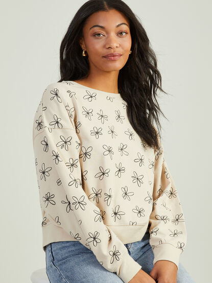 Everly Floral Mama Sweatshirt by Rylee + Cru - TULLABEE