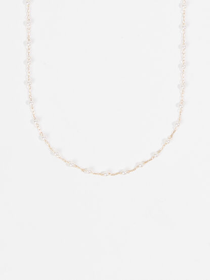 Julie Pearl Choker Necklace - TULLABEE
