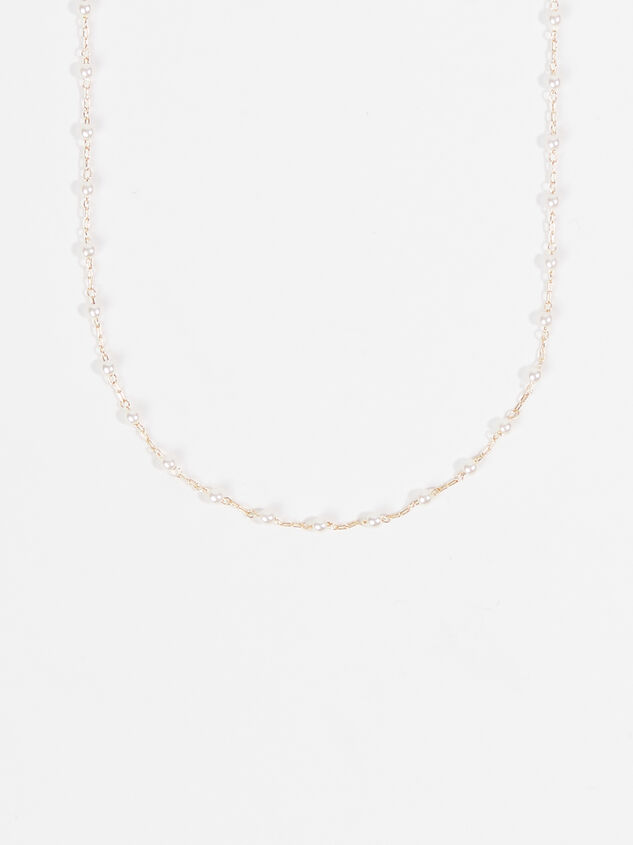 Julie Pearl Choker Necklace - TULLABEE