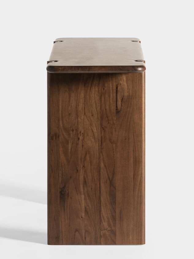 Moss Wood Console/Desk Detail 4 - TULLABEE