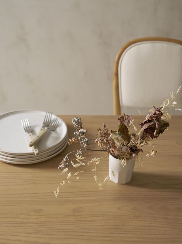 Rose Wood Rectangular Dining Table Detail 8 - TULLABEE
