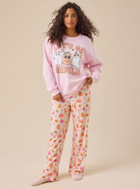 Let's Go Ghouls Mama Pullover Detail 3 - TULLABEE