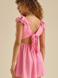 Lula Mini Dress Detail 2 - TULLABEE