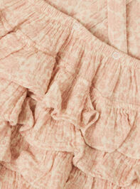 Harper Floral Sunsuit with Hat Detail 3 - TULLABEE