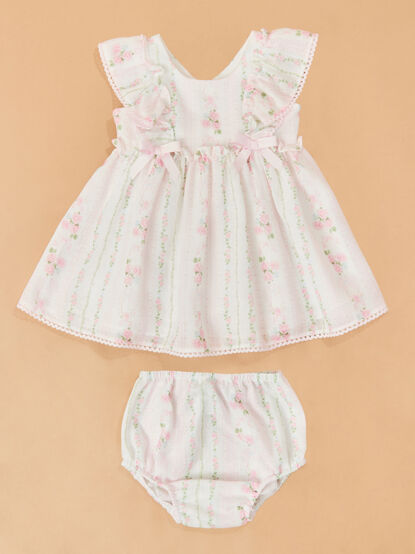 Hattie Flutter Sleeve Dress - TULLABEE