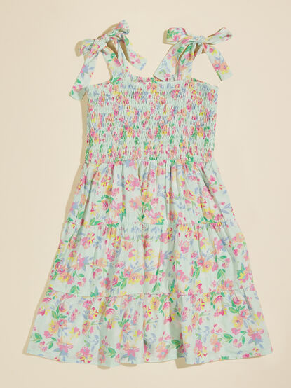 Peyton Floral Toddler Dress - TULLABEE
