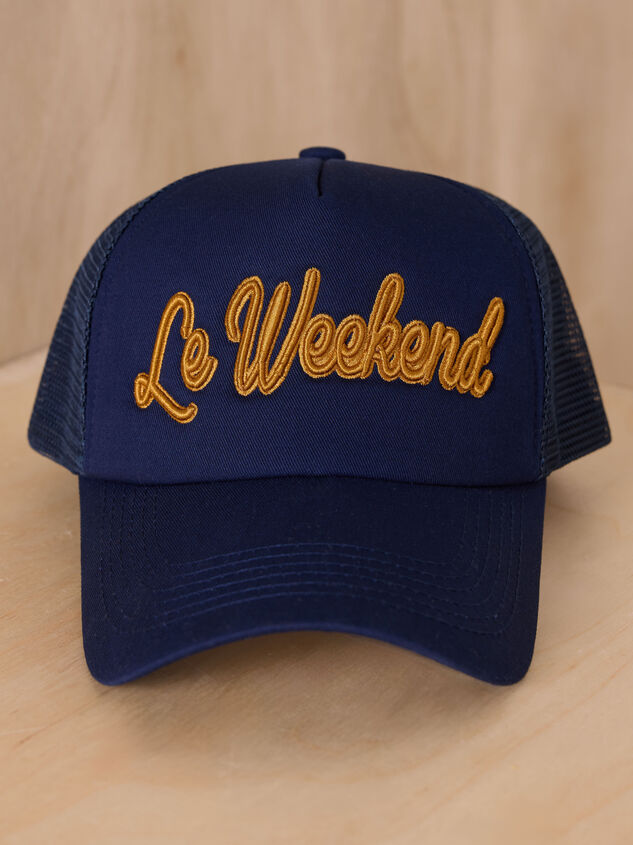 Le Weekend Trucker Hat - TULLABEE