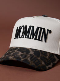 Mommin' Trucker Hat Detail 2 - TULLABEE