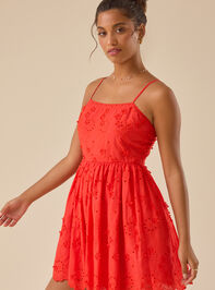 Jezebel Eyelet Mini Dress Detail 4 - TULLABEE