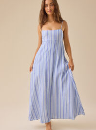 Demi Striped Maxi Dress - TULLABEE