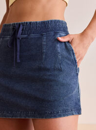 Day To Day Denim Skort Detail 2 - TULLABEE