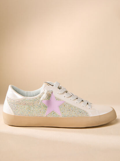 Paula Glitter Star Sneakers - TULLABEE