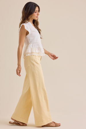 Wrenlee Flutter Sleeve Top - Altar'd State - 