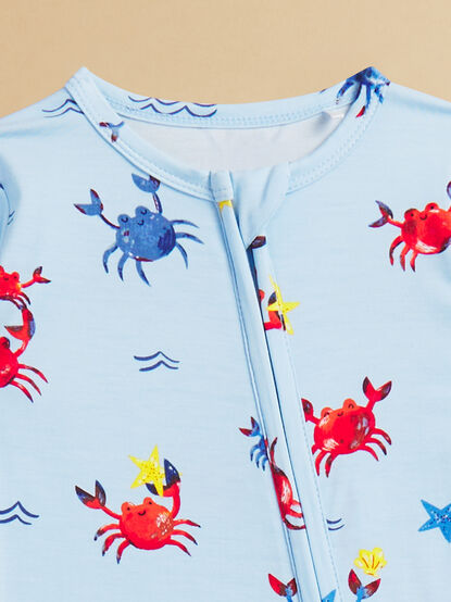Cutie Crabs Footie - TULLABEE