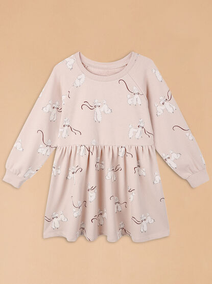 Poodles Raglan Dress by Rylee + Cru - TULLABEE