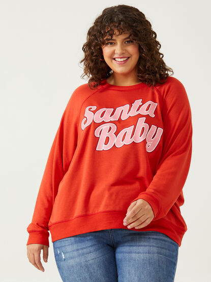 Santa Baby Sweatshirt - TULLABEE