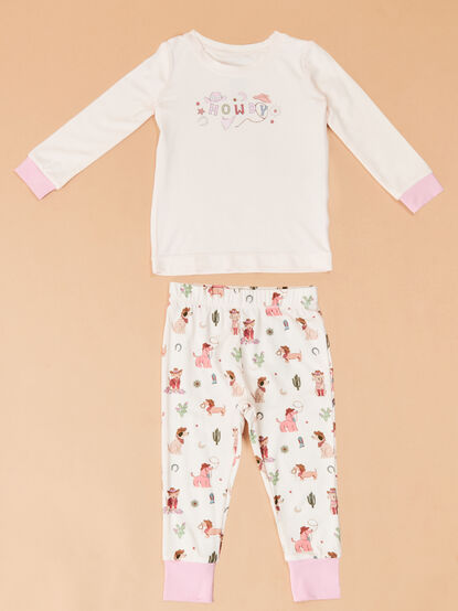Amanda Cowgirl Dog Lounge Set - TULLABEE