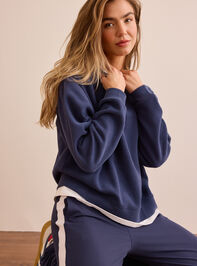 Horizon Double Layer Pullover Detail 4 - TULLABEE
