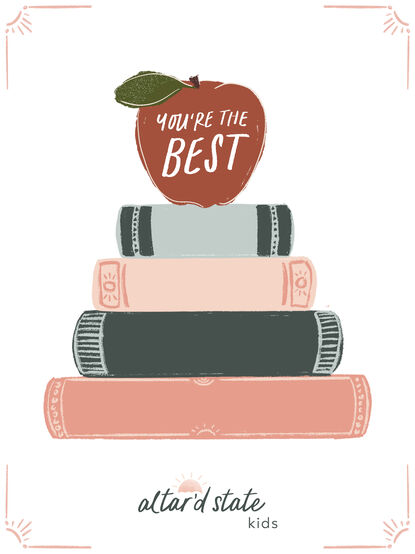 Best Teacher E-Gift Card - TULLABEE