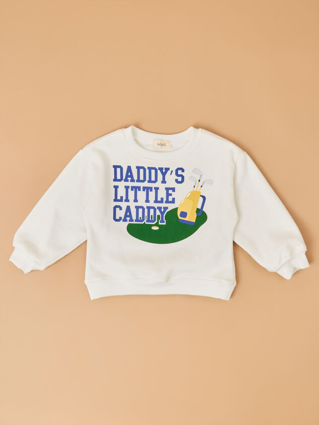 Daddy's Little Caddy Graphic Sweatshirt - TULLABEE