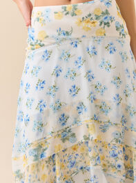 Emmalyn Ruffle Maxi Skirt Detail 4 - TULLABEE