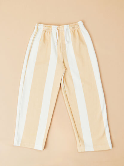 Maxwell Wide Leg Stripe Pant - TULLABEE