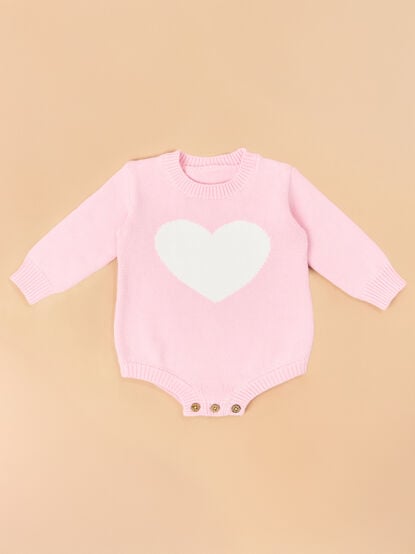 Big Heart Sweater Bubble - TULLABEE