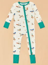 Ducks on the Loose Footless Romper - TULLABEE