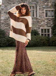 Francie Cheetah Maxi Skirt - TULLABEE