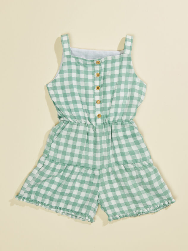 Valeria Gingham Romper by Vignette - TULLABEE